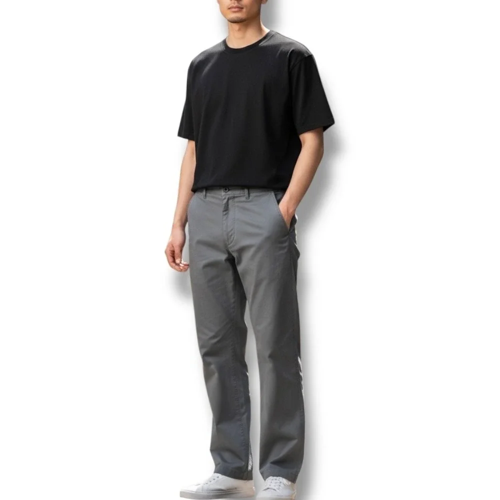 AG Adriano‎ Goldschmied Marshall Slim Straight Leg Trouser Mens 32x30 Gray